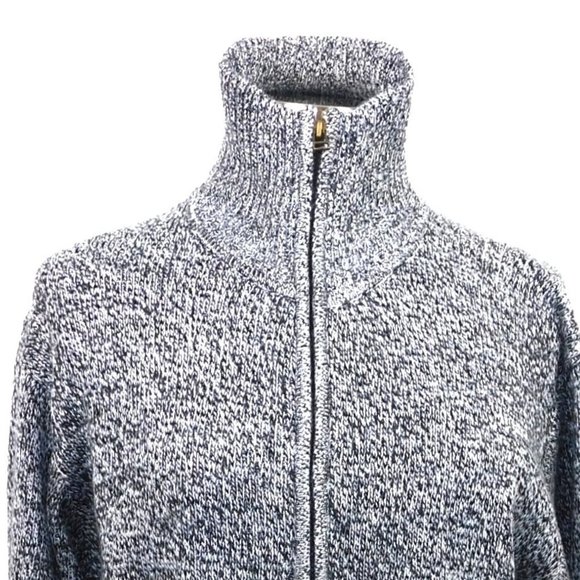 Vintage Tally HO Grey Heather Full Zip Cardigan - Picture 6 of 12